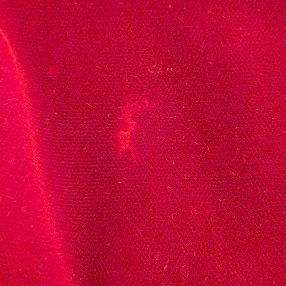 Vintage 1990's Paloma Picasso Wine Red Velour Cosmetics Bag - Picture 8 of 10